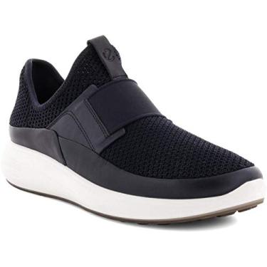 Imagem de ECCO Tênis feminino sem cadarço Soft 7 Runner, Céu noturno/Skyombre noturno, 10-10.5