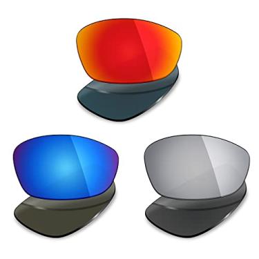 Imagem de 3 pares de lentes polarizadas de substituição Mryok para óculos de sol Oakley Straight Jacket 2007 – Opções