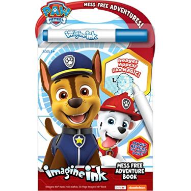 Imagem de Bendon PAW Patrol 24 Page Imagine Ink Mess Free Coloring Game Book with 1 Mess Free Marker 14081