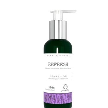 Imagem de Refresh Leave-on 130 g Aplique o Refresh Leave-on nos cabelos lavados e ainda úmidos e espalhe o produto cuidadosamente por todo o cabelo. Não enxágue. A finalização com uso de secador ou chapinha é opcional.