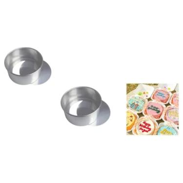 Imagem de Kit 2 Formas Para Bolo Bentô Cake Fundo Falso/Removível