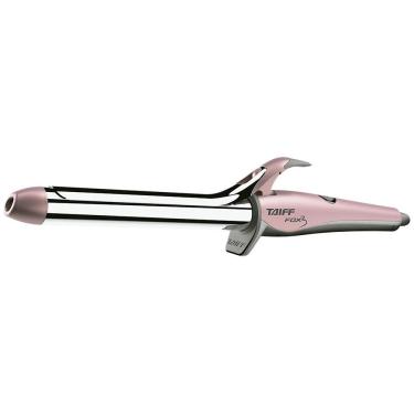 Imagem de Modelador de Cabelos Taiff Fox 3 Bivolt – Prata/Rose 