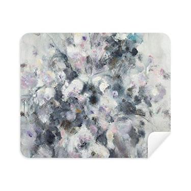 Imagem de Pano de limpeza de tela para celular com pintura a óleo de inverno, 2 peças, tecido de camurça