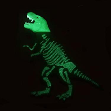 Imagem de Marcador de livro de animais de desenho 3D, engraçado, bonito e exclusivo marcador de livro para crianças, meninos, meninas, estudantes e amantes da leitura (dinossauro luminoso)