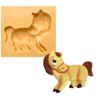 Imagem de Molde De Silicone Fazendinha, Cavalo, Resina, Confeitaria, Biscuit Molds Planet