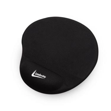 Imagem de Base Para Mouse Em Gel Mouse Pad Preto Leadership
