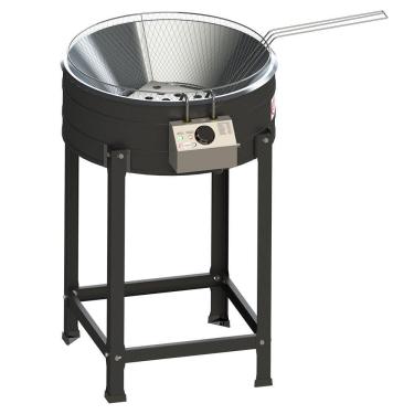 Imagem de Tacho Fritador Elétrico Itajobi Pintado 10 Litros com Pé