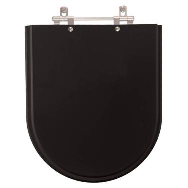 Imagem de Assento Sanitário Firenze Preto para Vaso Icasa
