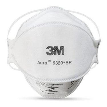 Imagem de Máscara 3M Aura 9320 +Br Respirador Sem Válvula - 3M Lacrado - Embalado Individualmente cada Máscara - SOS Mascaras - FBA (25)