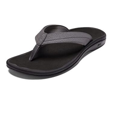 Imagem de OluKai Ohana Women's Beach Sandals, Quick-Dry Flip-Flop Slides, Water Resistant & Soft Comfort Fit, Wet Grip Soles & Compression Molded Footbed