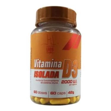 Imagem de Vitamina D3 60 Cápsulas Health Labs