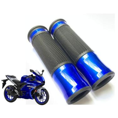 Imagem de Manopla punho vazada esportiva alumínio azul R3 2018 2019