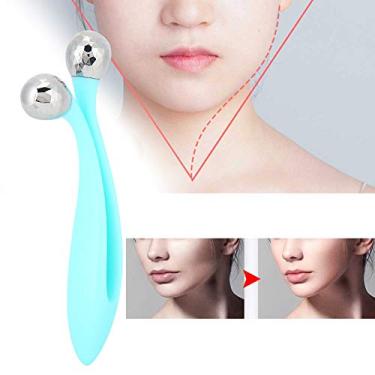 Imagem de Máquina elétrica de beleza em forma de V 3D, massageador facial, levantamento de pele, rolo de massagem de beleza, massageador de cuidados faciais, ferramenta de beleza para levantar o rosto, aperta a pele, linhas finas suaves