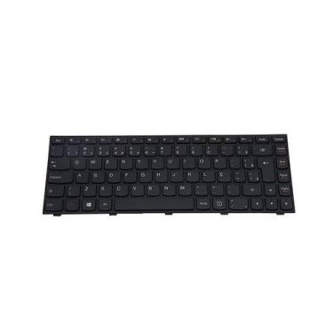 Imagem de Teclado Notebook Ibm-Lenovo G480-Uk Pn Mb290-004- 25206644 Preto ABNT2