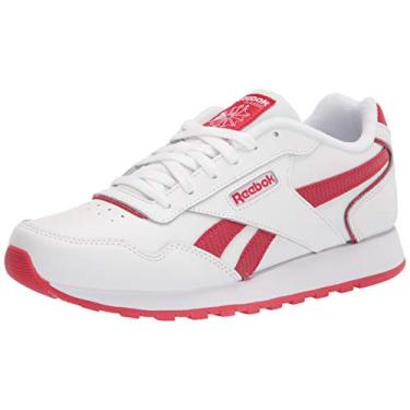 Imagem de Reebok Men's Classic Harman Run Sneaker, white/dynamic red,3.5 M US