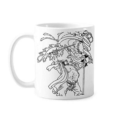 Imagem de Masterpiece Caneca de cerâmica para desenho de reinos romance cerâmica xícara de porcelana