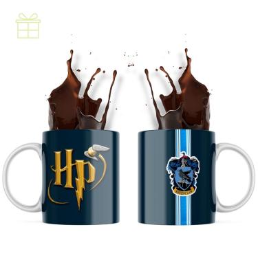 Caneca Harry Potter Casas De Hogwarts Ravenclaw Corvinal