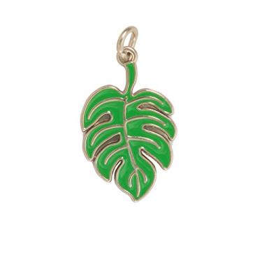 Imagem de Pulseiras com aromas da Yankee-Candle Company | Pingente de folha de palmeira