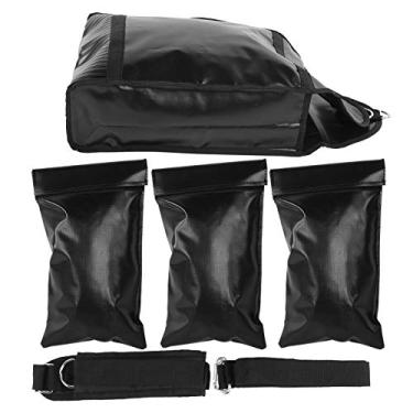 Imagem de Saco de areia esportivo com carga de peso com cinto para equipamento de treino de corrida e exercícios