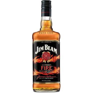 Imagem de Whisky Bourbon Jim Beam Fire 1000ml