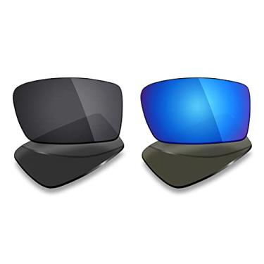 Imagem de 2 pares de lentes polarizadas de substituição da Mryok para óculos de sol Oakley X Squared – Opções