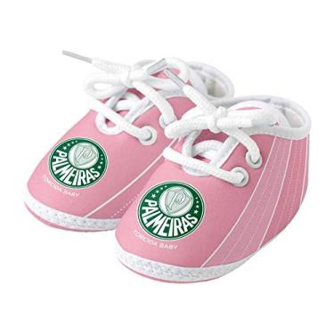 Imagem de Chuteira Bebê Palmeiras Rosa Oficial - Torcida Baby