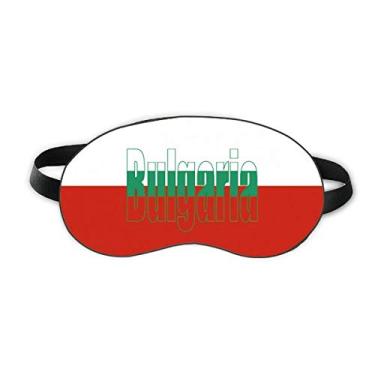 Imagem de Capa para sombra noturna macia com nome da bandeira do país Bulgária