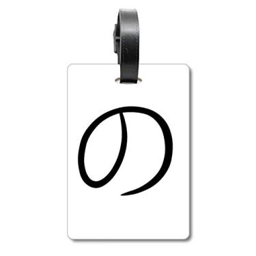 Imagem de Personagem japonesa Hiragana NO Mala Etiqueta Etiqueta de Bagagem para Cartão de Bagagem
