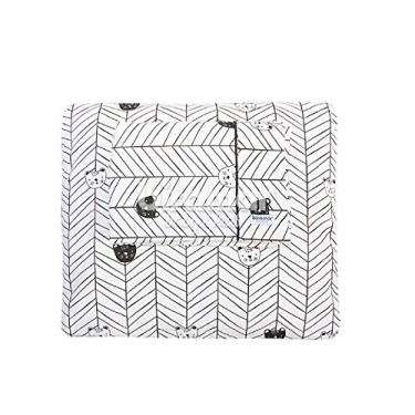 Imagem de Biramar Baby Colchonete Para Carrinho De Bebê Com Fronha Aisha Preto Preto