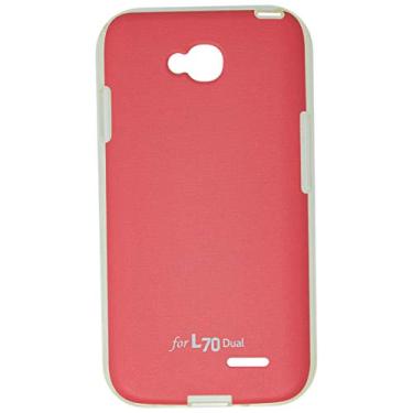 Imagem de Capa Protetora Jellskin Pink L70 Dual, Voia, Capa com Proteção Completa (Carcaça+Tela), Rosa