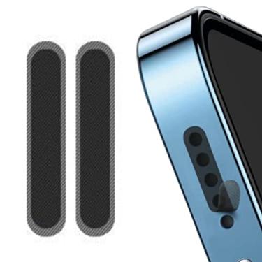 Imagem de Película Protetora Filtro Anti Poeira e Sujeira para Auto Falante Som de Celular Smartphone Qualidade Premium Ultra Fina