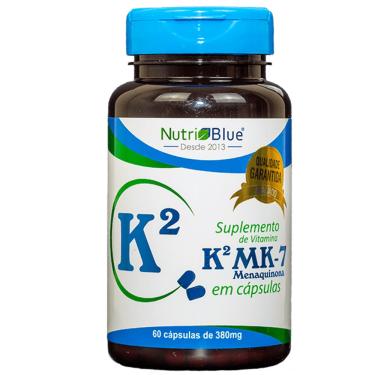 Imagem de Vitamina K2 MK-7 65Mg 60 Cápsulas NutriBlue