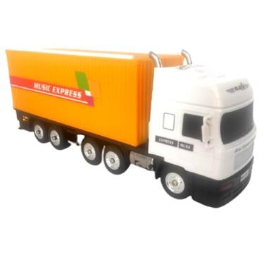 Imagem de CAIXA SOM PORTATIL CAMINHAO MULTIMIDIA SD FM WS-528BT AMARELO