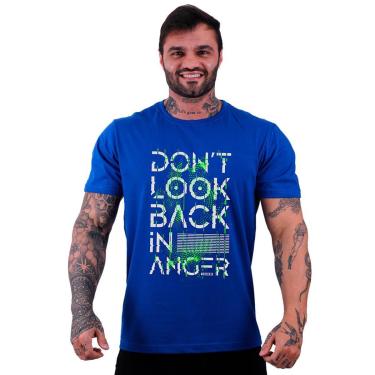 Imagem de Camiseta Tradicional Manga Curta MXD Conceito Don't Look Back Não Olhe Para Trás-Masculino