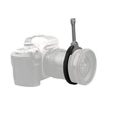 Imagem de Alavanca de Zoom Ajustável para Câmera DSLR Com Anel de Engrenagem, Correia de Acionamento Flexível, (GREY)
