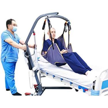 Imagem de Elevador De Paciente Para Eslinga De Banheiro, Eslinga De Elevação De Paciente, Eslinga De Elevação De Paciente De Corpo Inteiro, Cômoda De Banho De Malha, Eslinga De Perna Dividida Para Transferê