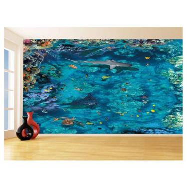 Imagem de Papel Para Piso De Porcelanato Liquido Tubarão 3,5M Flr44