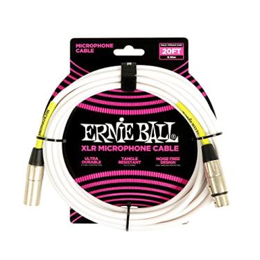 Imagem de Ernie Ball XLR Microphone Cable, 20ft, White (P06389)