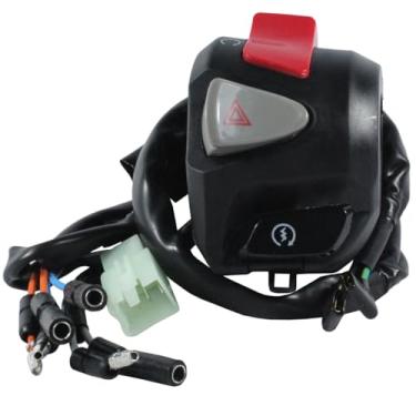 Imagem de Interruptor de partida botão com pisca alerta XRE190 2016 a 2022 modelo CB500