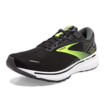 Imagem de Brooks Tênis de corrida masculino Ghost 14 Neutral, Preto/pérola/vida noturna, 10 Narrow