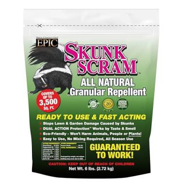 Imagem de Repelente granular natural Skunk Scram - Saco de 2,7 kg - EPIC