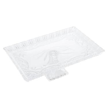 Imagem de LYOR - Prato para Bolo de Cristal Janine 29,5cm x 19,5cm