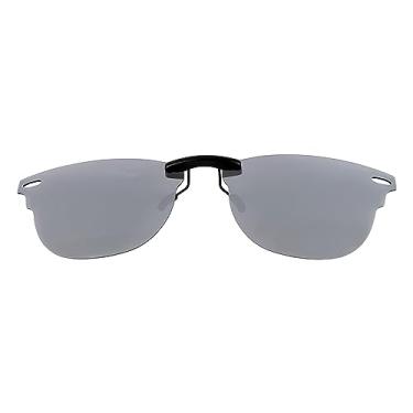 Imagem de Óculos de sol polarizados CLIP-ON para Ray-Ban Clubmaster RB5154 (RX5154) 51-21-145, Prata, 57 X 18