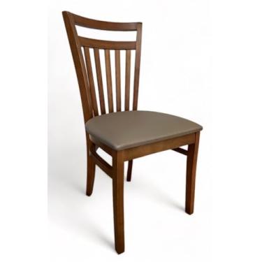 Imagem de Cadeira de Jantar Madeira Maciça Larissa Para Sala de Jantar (Imbuia)
