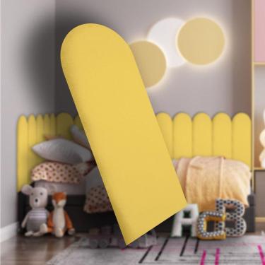 Imagem de KIT 18 Placas Cabeceira Nuvem Estofada Para Cama Box - Módulo 20 Cm x 60 Cm