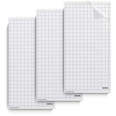 Imagem de Nicapa Tapete de corte StandardGrip para Silhouette Cameo 3/2/1 (30,5 x 61 cm, 3 tapetes) adesivos padrão adesivos adesivos de corte de críquete acessórios de substituição para Silhouette Cameo