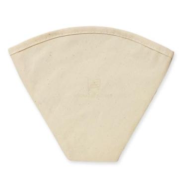 Imagem de Filtro Coador de Café de Pano Reutilizável 102 ou 103 Ecológico Sustentável 100% Algodão (Tamanho 102)