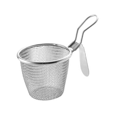 Imagem de IEUDNS Cesta de Fritar Coador de Cilindro Plano para Macarrão de Macarrão Acessório Doméstico