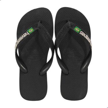 Imagem de Chinelo Havaianas Brasil Logo-Preto