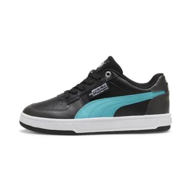 Imagem de PUMA Tênis infantil unissex Mapf1 Caven 2.0, Puma Preto-brilho verde, 17
